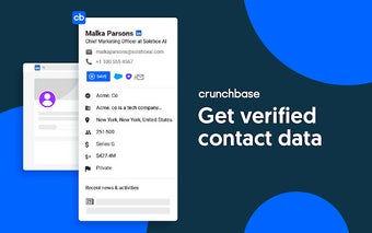 Crunchbase - B2B Company & Contact Info