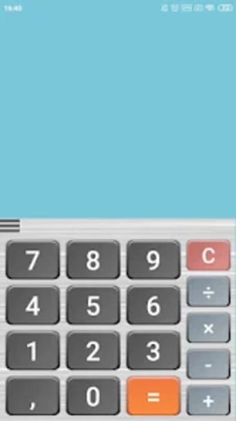 Stylish calculator