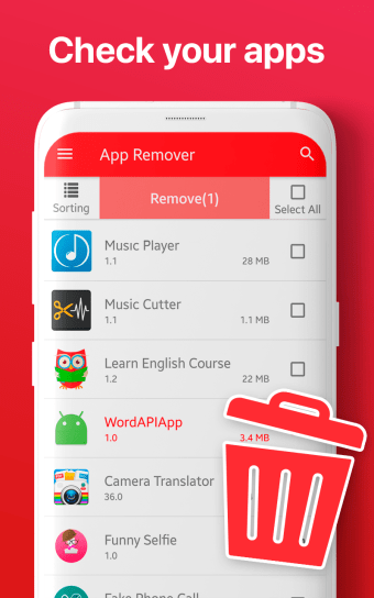 Remove apps - Delete app remover and uninstaller