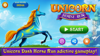 Unicorn Dash : Horse Run