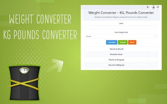 Weight Converter - KG, Pounds Converter