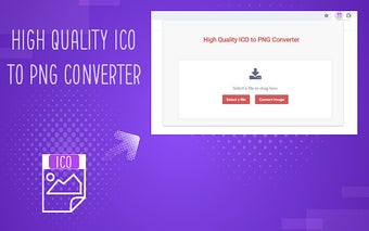 High Quality ICO to PNG Converter