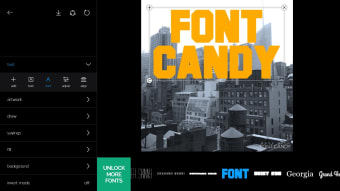Font Candy - Typography Photo Editor