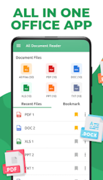 Document reader: PDF DOC XLS