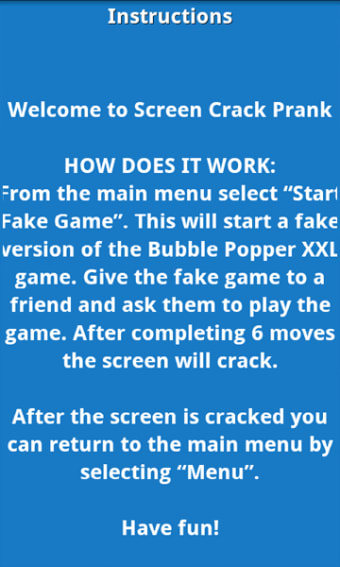 Screen Crack Prank