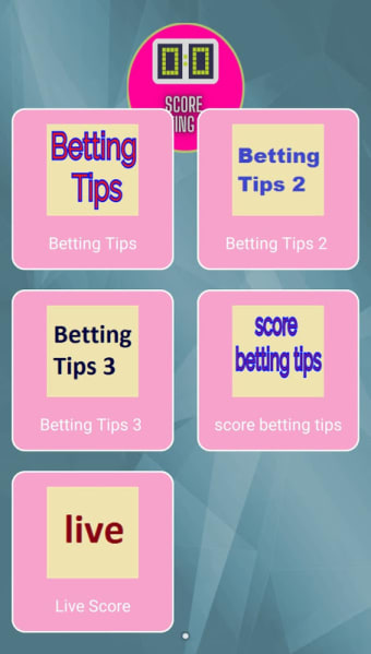 score betting tips