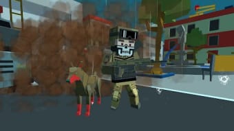 Blocky Combat Swat Zombie 1