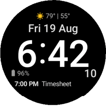 Be:Wi WatchFace