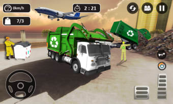 Garbage Trash Truck Driving 2021 - City Trash Dump