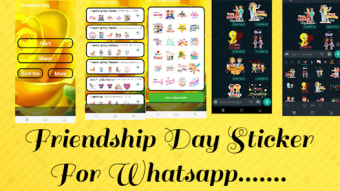 Friendship Day WAStickerApps