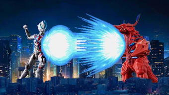 Ultraman Blazar Diorama DX