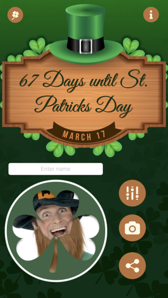 Saint Patricks Day Countdown