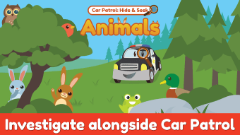 Car Patrol Hide  Seek: Preschool Animals Safari