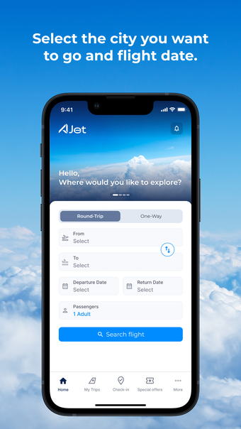 AJet - Cheap Flight Ticket