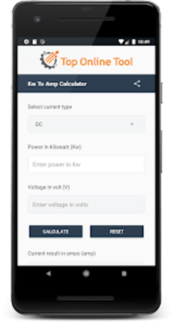 Kw to Amps Calculator- Free On