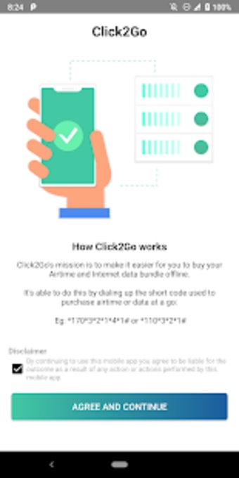 Click2Go - Send Money Airtime and Internet bundle