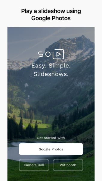 SoloSlides for Google Photos