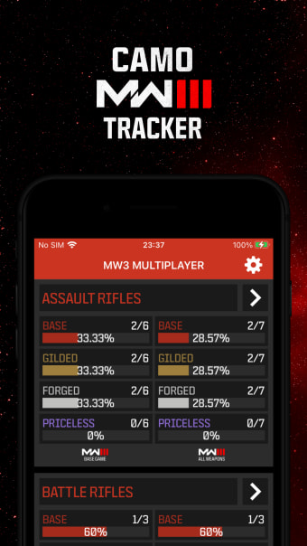 MW3 Camo Tracker
