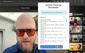 YouTube Transcript Downloader