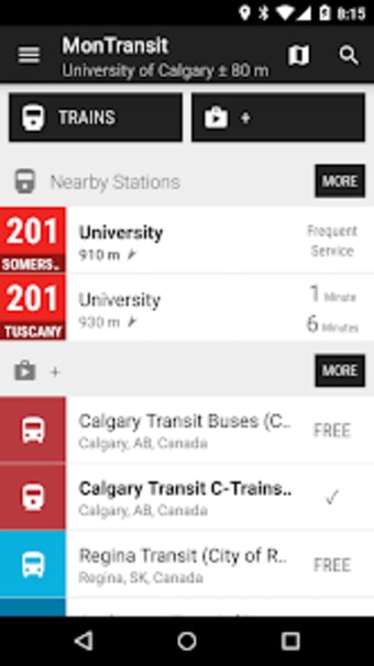 Calgary Transit CTrain - MonT