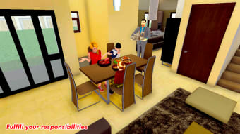 Family Dad Life:Virtual Dad Mom Family Simulator 2