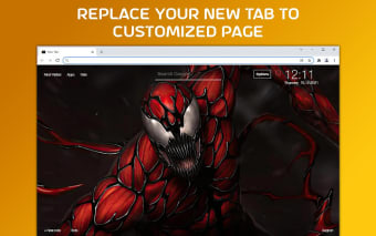 Venom 2 Let There Be Carnage Wallpaper NewTab