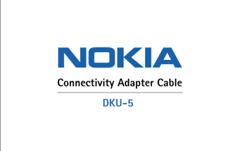Driver para Cable DKU-5 de Nokia