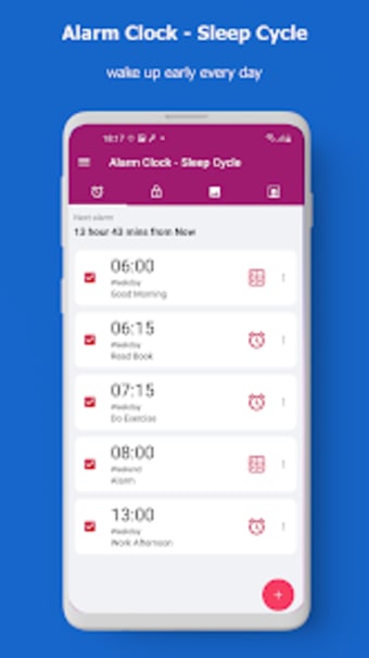 Alarm clock - App lock timer-