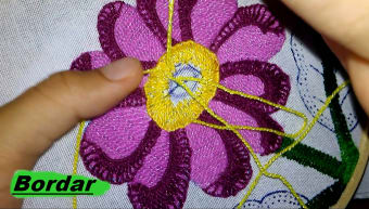 Learn to embroider by hand step by step