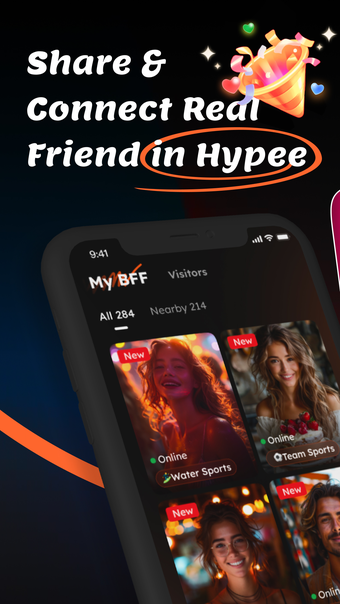 Hypee: Chat Connect  Share