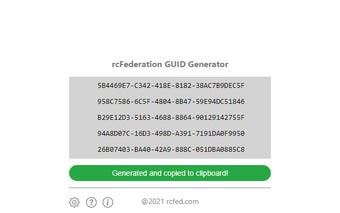 GUID Generator