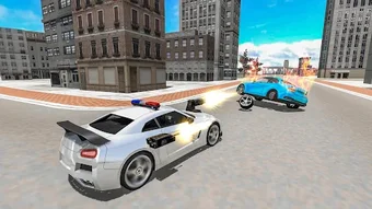 Police Car Shooting Games Car