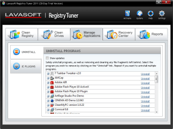 Lavasoft Registry Tuner