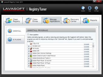 Lavasoft Registry Tuner