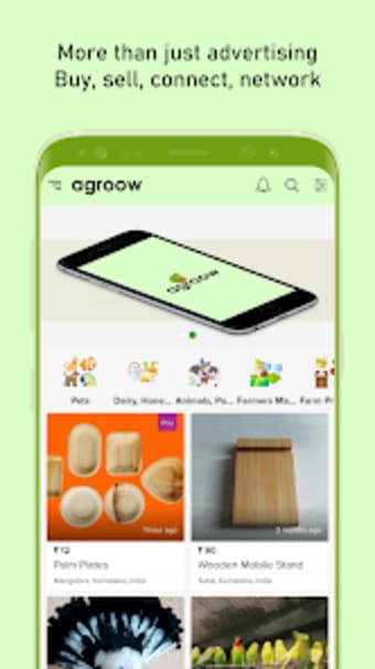 Agroow - Sell Buy Advertise