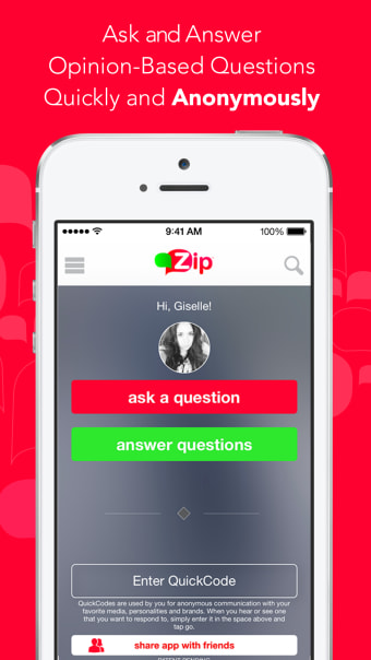 Zip - The Question Answer App