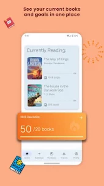 Luna - Book  Reading Tracker