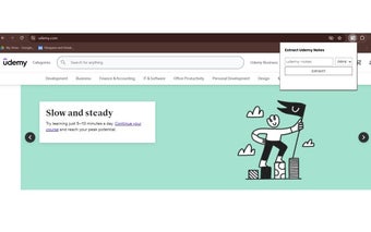 Udemy Notes Extractor