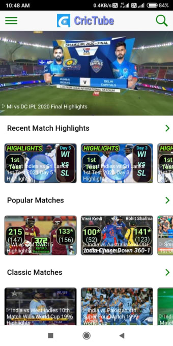 Cricket Highlights Videos - Cr