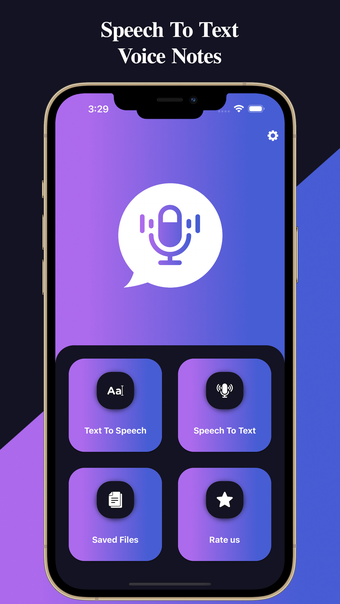 Speech To Text: Voice Notes