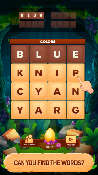 Word Dices. Word Puzzle Game.
