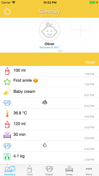 Newborn Baby tracker: baby Log