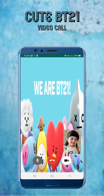 Cute BT21 Video Call Prank