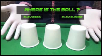 Cups and Ball Game : find the
