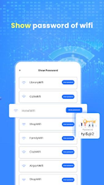WIFI Password Show All WIFI