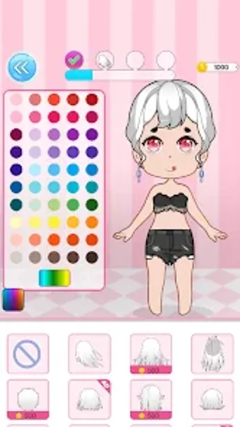 DIY Doll Dress Up Anime Games