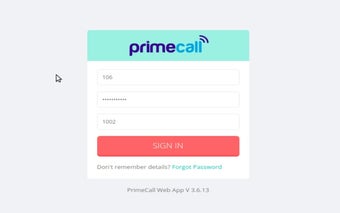 PrimeCall Web App