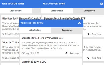 Alice Coopers Town - Update Latest News