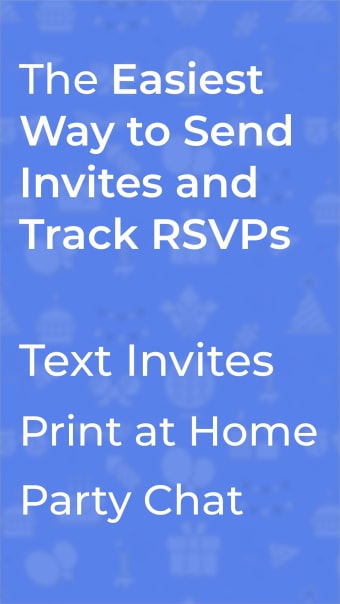RSVP  Text Party Invitations