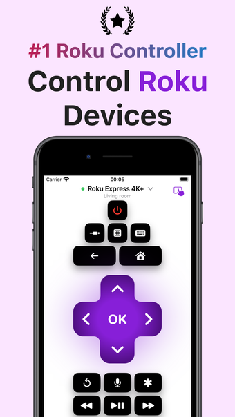 Remote Control for Roku RokuGo